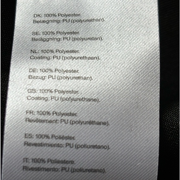 NWT Rains Curve W Rain Jacket in Slate Size Large - Picture 12 of 15